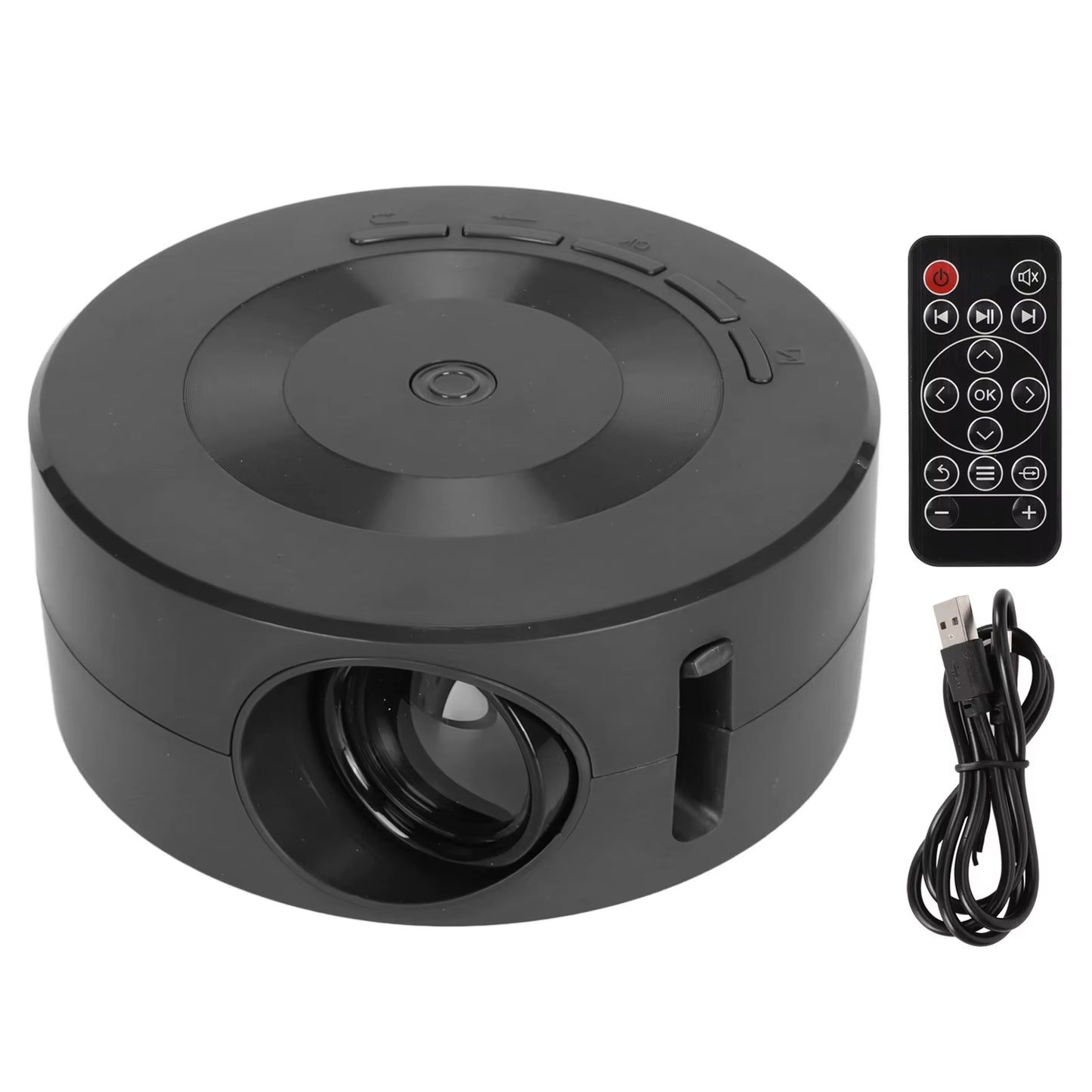 E60 Mini LED Projector 1080P Built in Speaker Portable Small Home Projector with Same Screen Function for IOS for Android